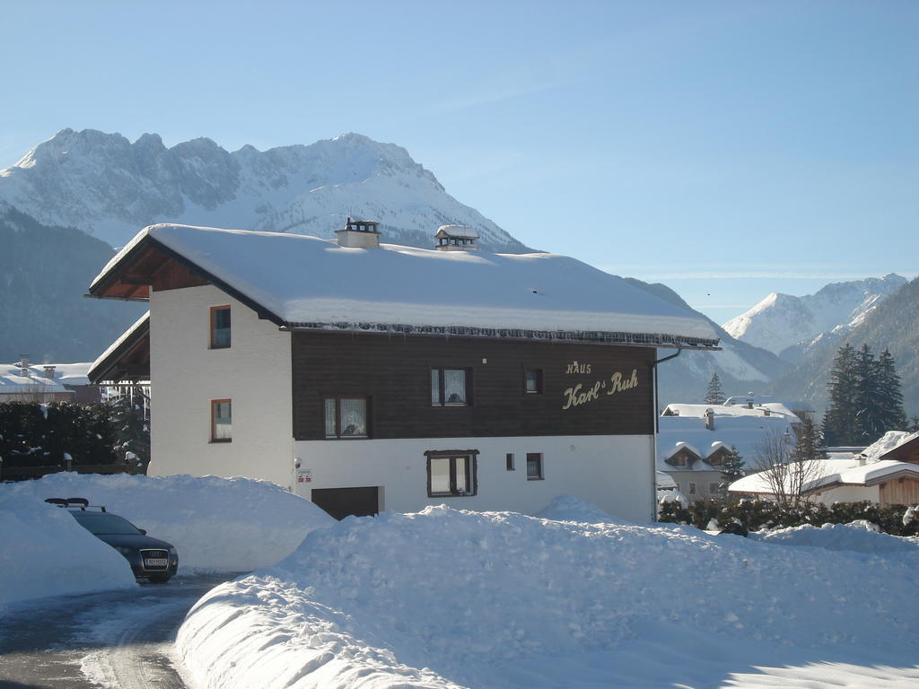 Bed and Breakfast Haus Karl'S Ruh Ehrwald Exterior foto
