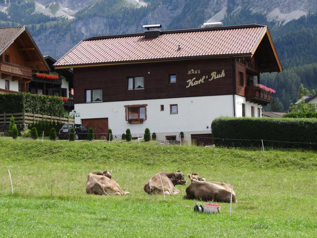 Bed and Breakfast Haus Karl'S Ruh Ehrwald Exterior foto